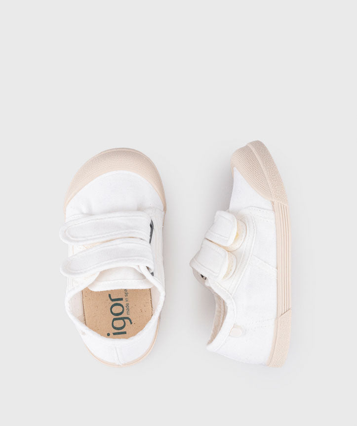 Lona Velcro Barefoot - IGOR Blanco