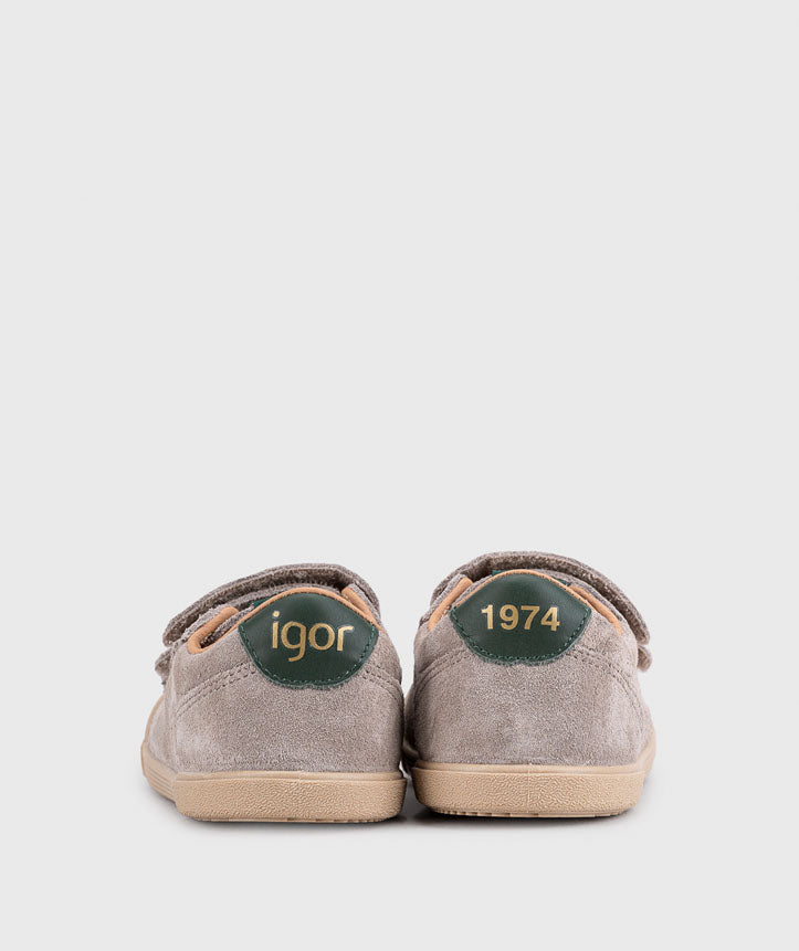 Tennis Suede Topo de Igor – Calzado respetuoso barefoot para niños