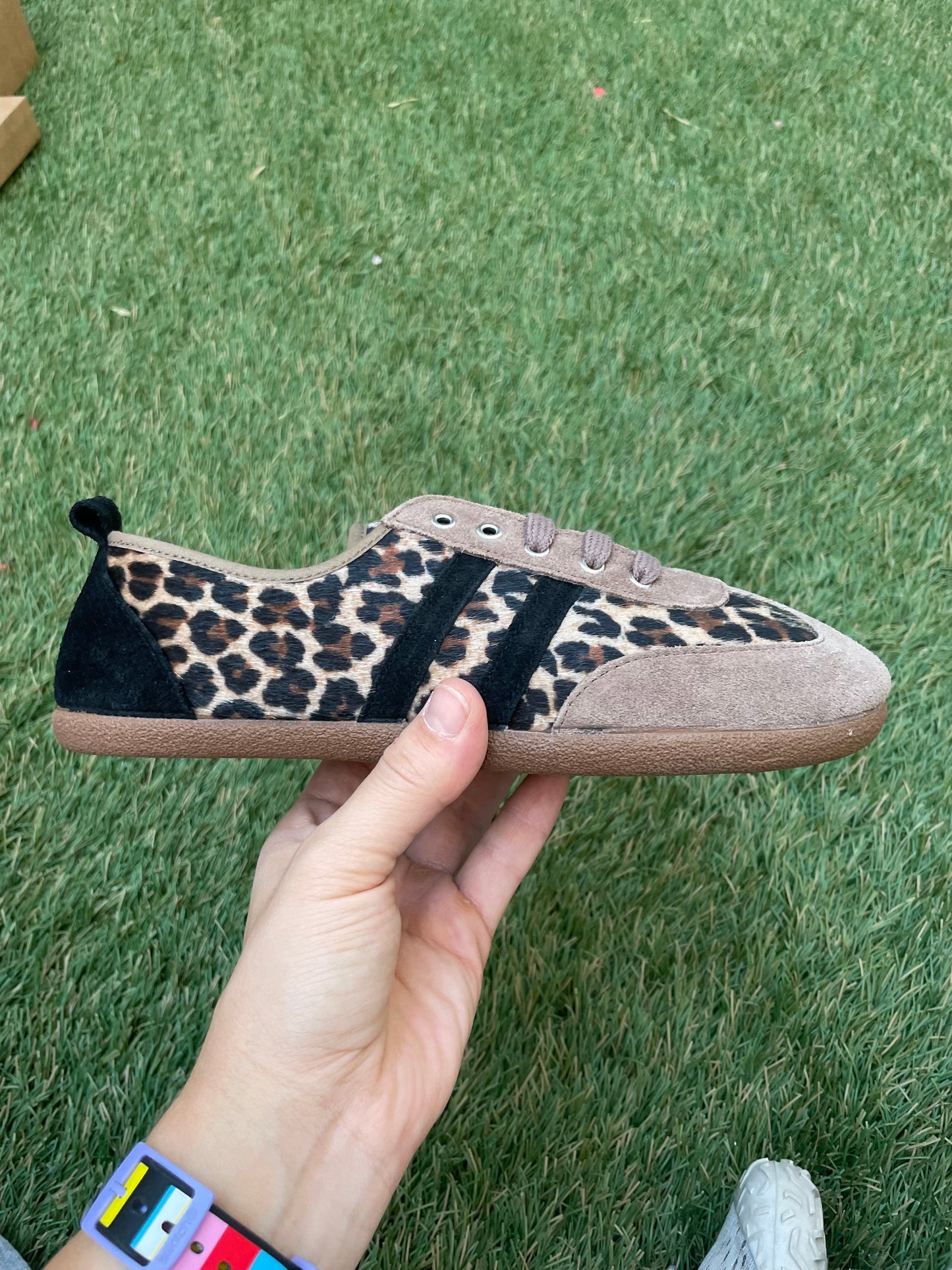 🐆 Zapatillas Barefoot Mujer | Urbanas Retro Leopardo 🖤 Batilas