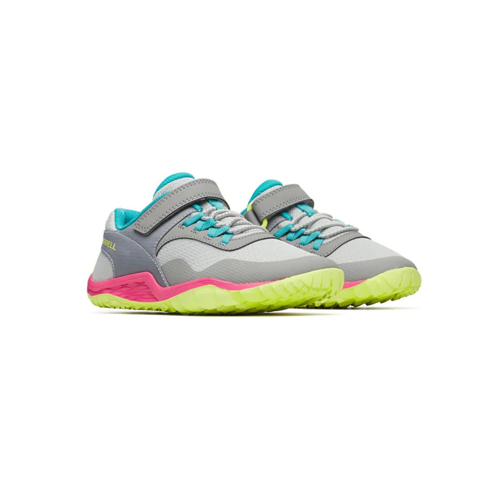 Zapatilla minimalista- Trail glove - MERRELL gris y rosa