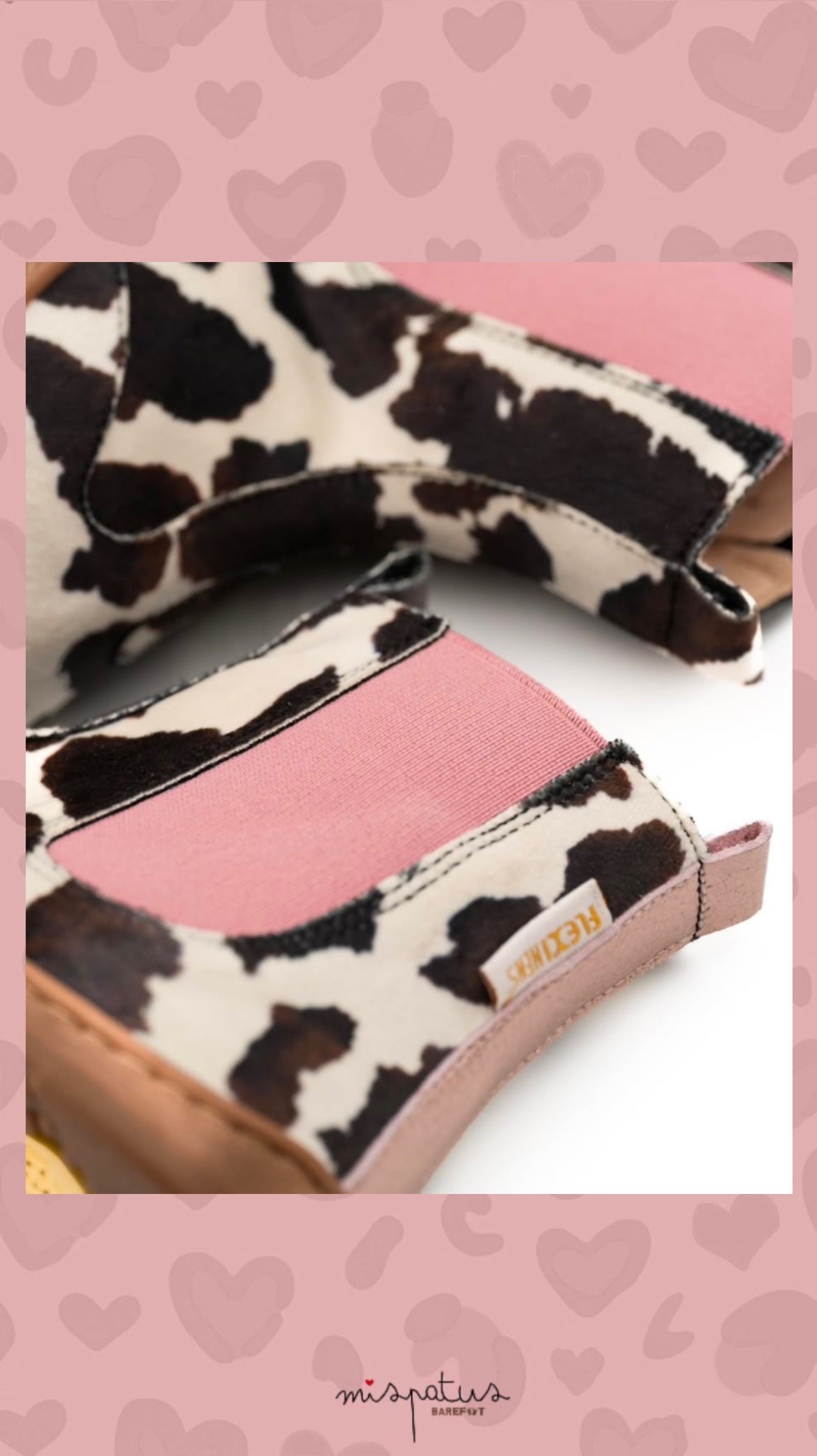 BOTIN BAREFOOT- ESTAMPADO ANIMAL- FLEXI NENS