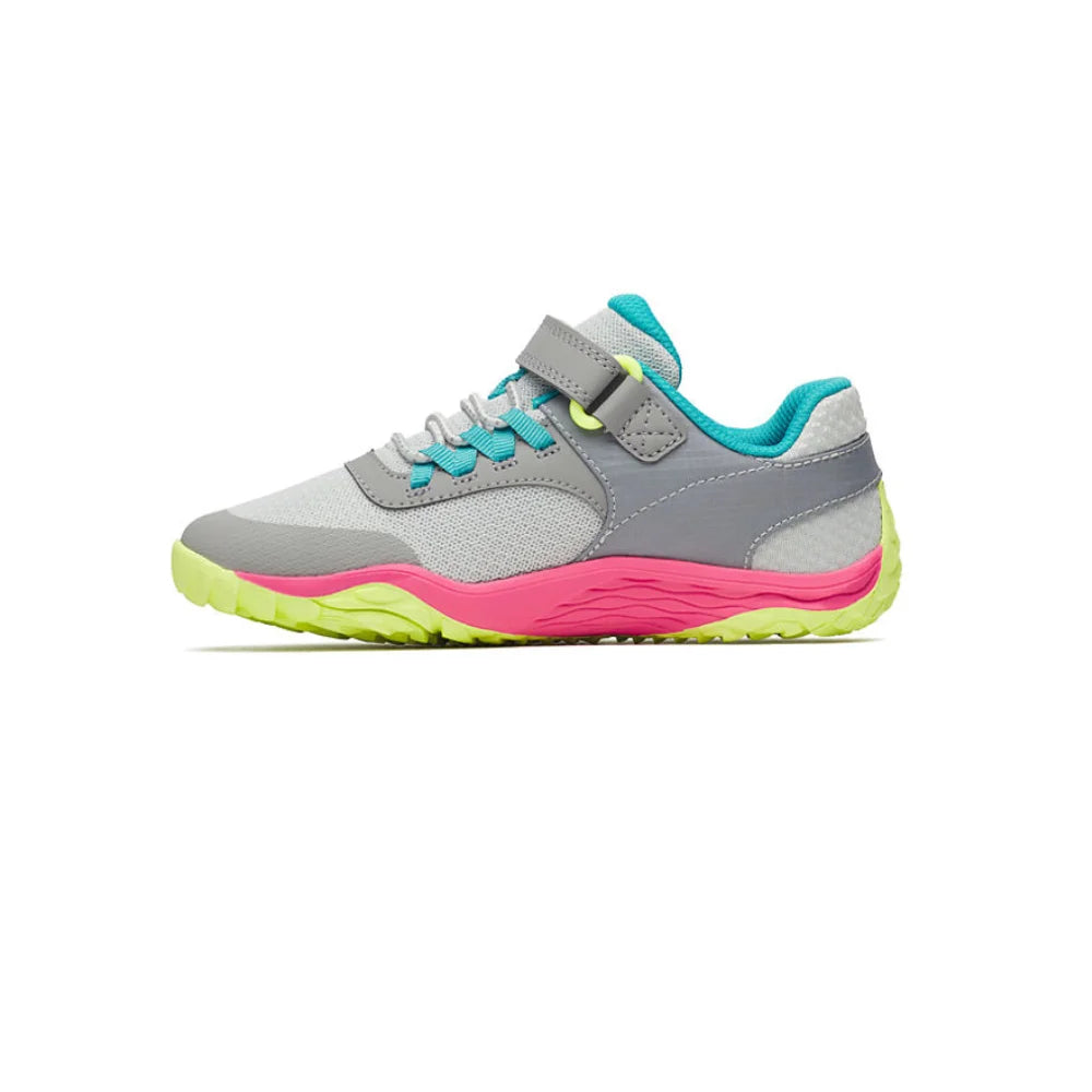 Zapatilla minimalista- Trail glove - MERRELL gris y rosa