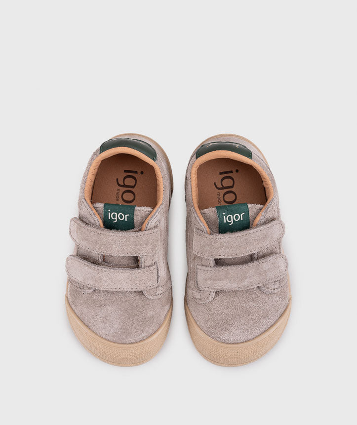 Tennis Suede Topo de Igor – Calzado respetuoso barefoot para niños