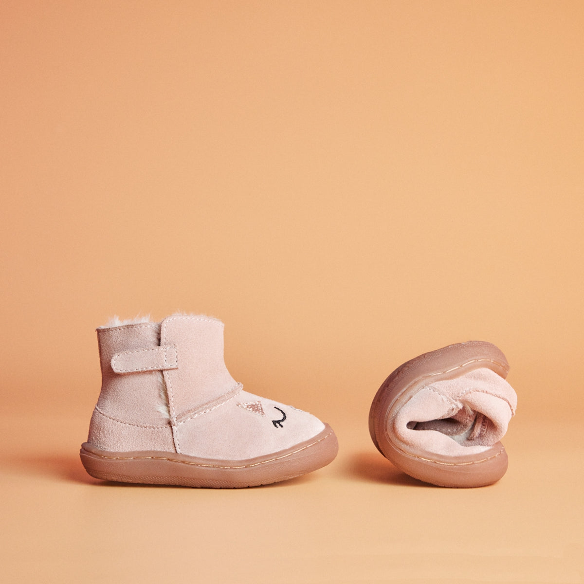 Botas Barefoot para Niña GIOSEPPO Levoca 73554 - Rosa | Calzado Respetuoso para el Crecimiento Natural
