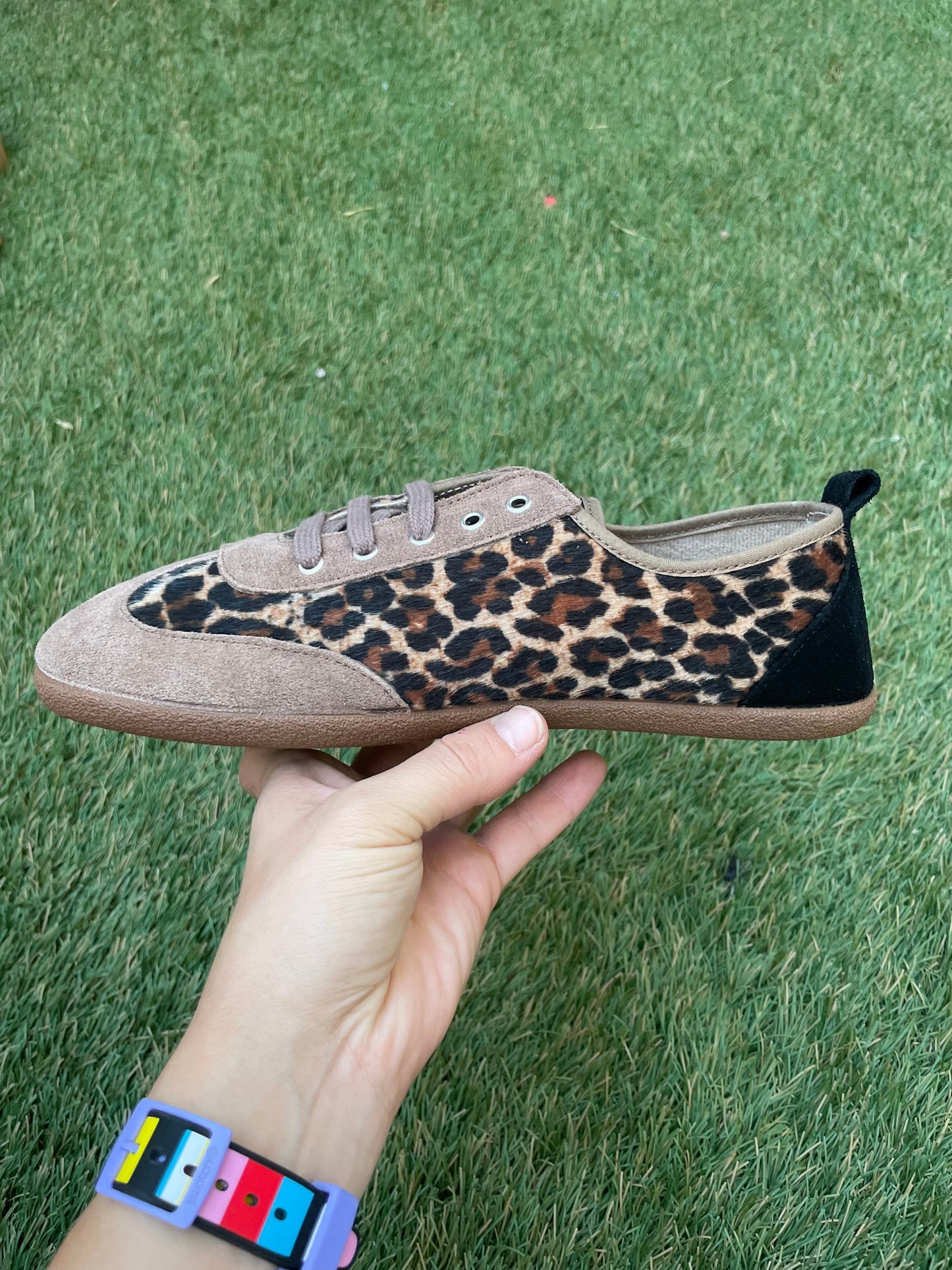 🐆 Zapatillas Barefoot Mujer | Urbanas Retro Leopardo 🖤 Batilas