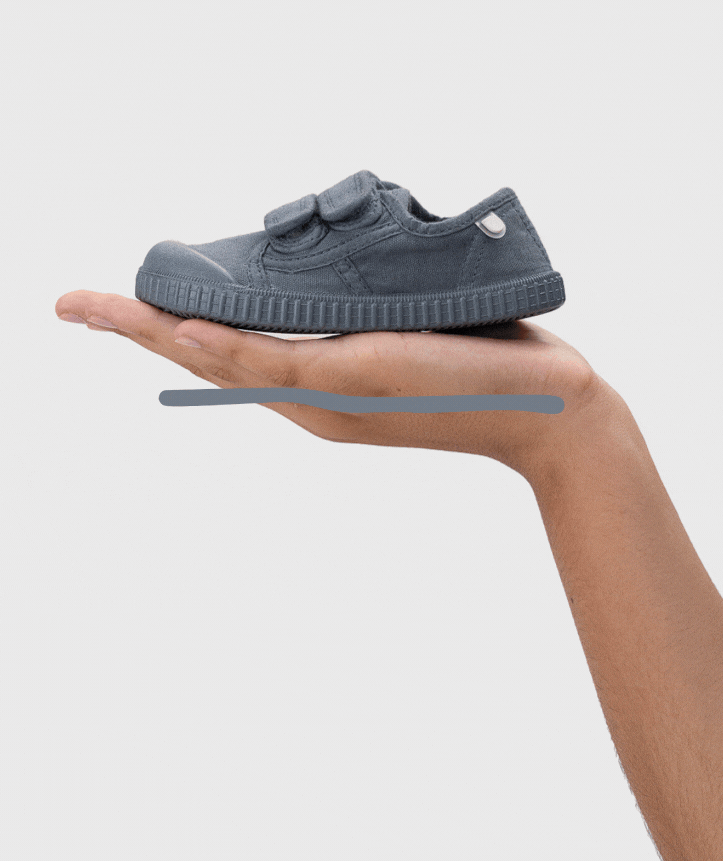 Zapatillas Respetuosas Lona - Berri Azul IGOR -