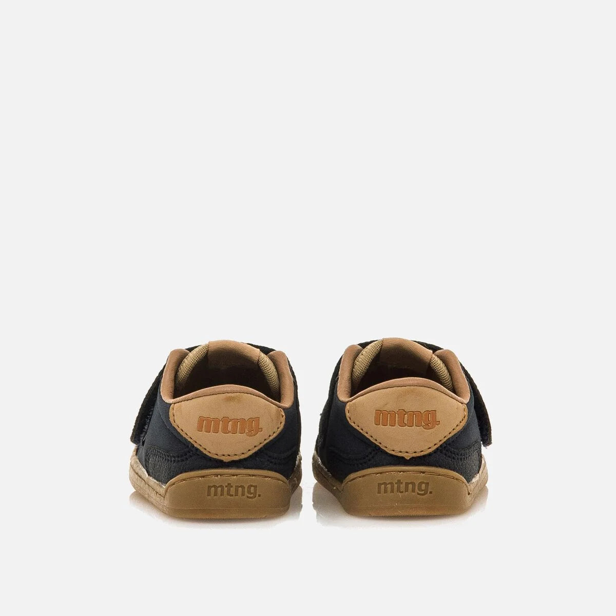 Zapatillas barefoot Mustang free -marino naranja