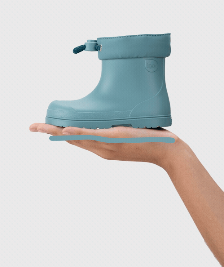 Botas de Agua Barefoot - Mendi Turquesa - IGOR