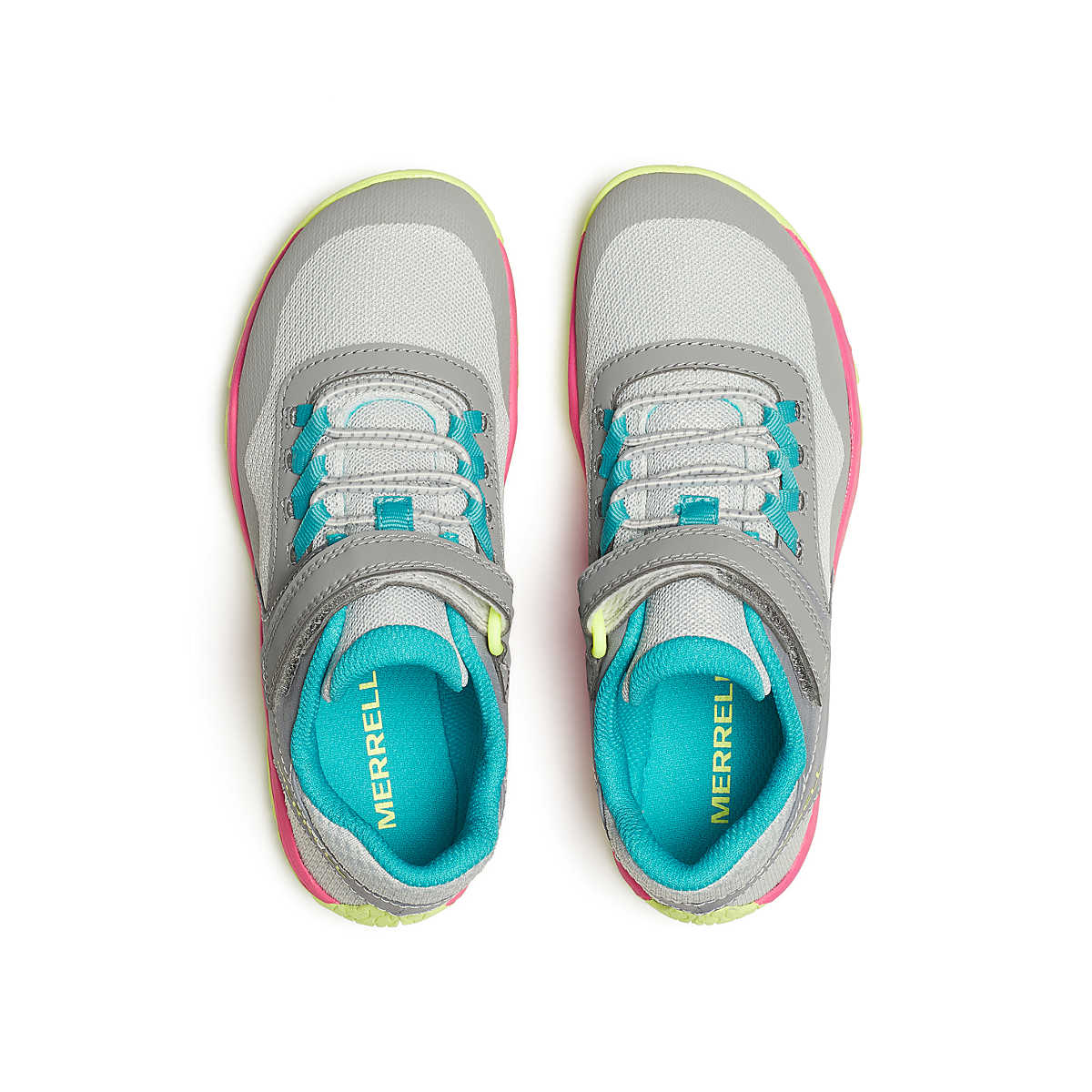 Zapatilla minimalista- Trail glove - MERRELL gris y rosa