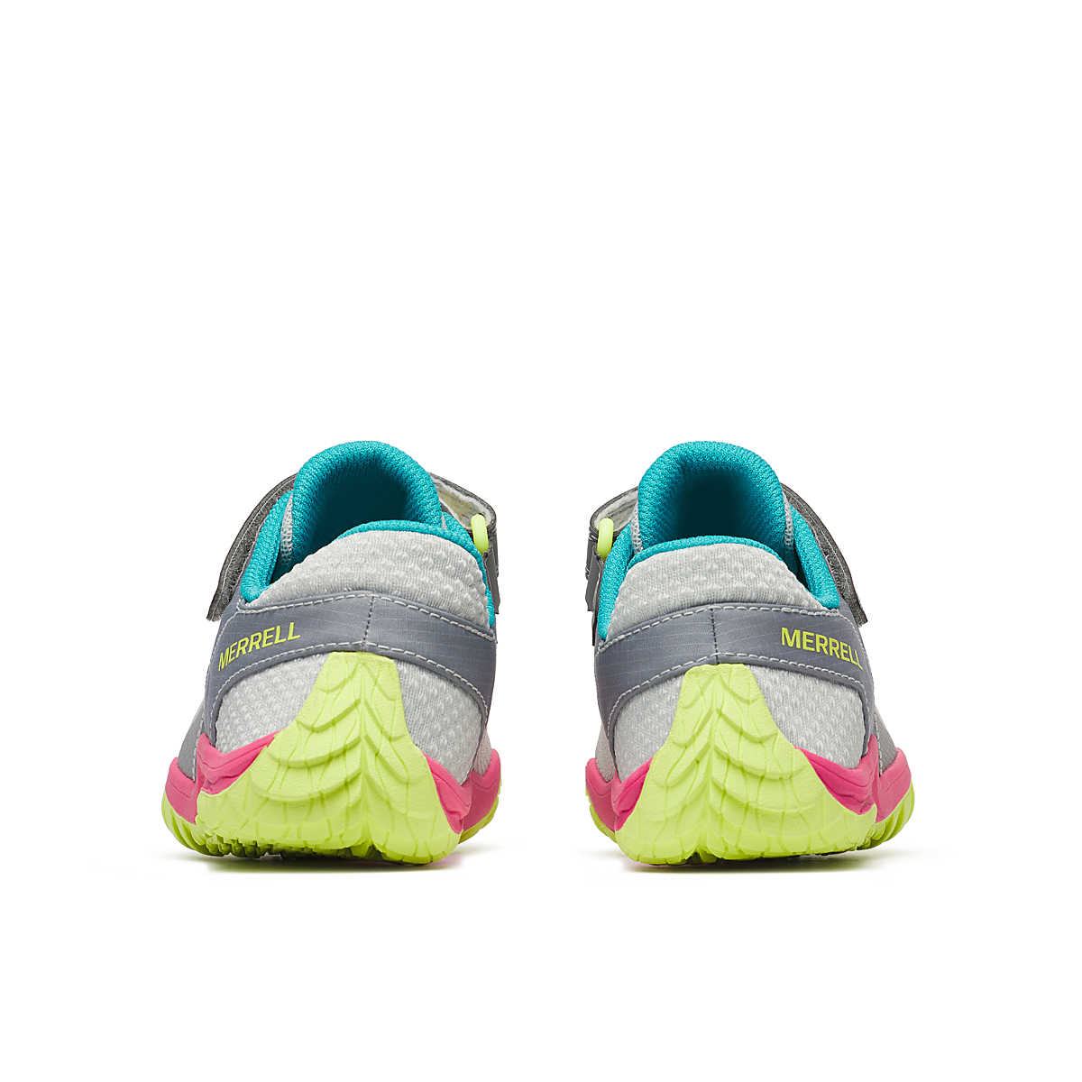 Zapatilla minimalista- Trail glove - MERRELL gris y rosa