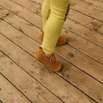 Calzado Barefoot Infantil ATTIPAS Skin Shoes Mustard -