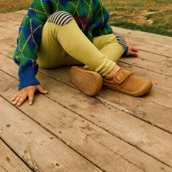Calzado Barefoot Infantil ATTIPAS Skin Shoes Mustard -