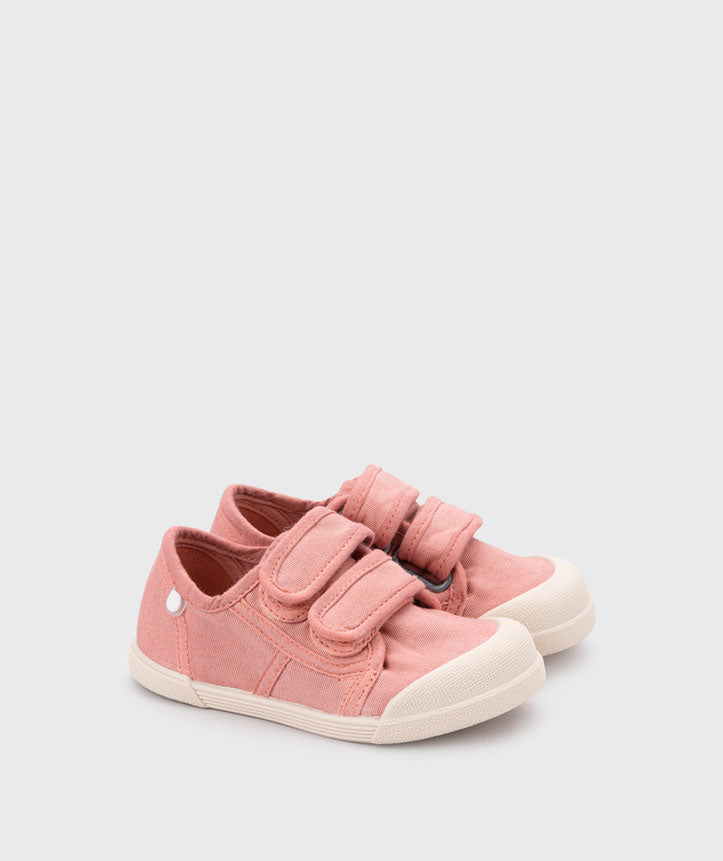 Zapatillas Barefoot Igor Lona Doble Velcro Rosa