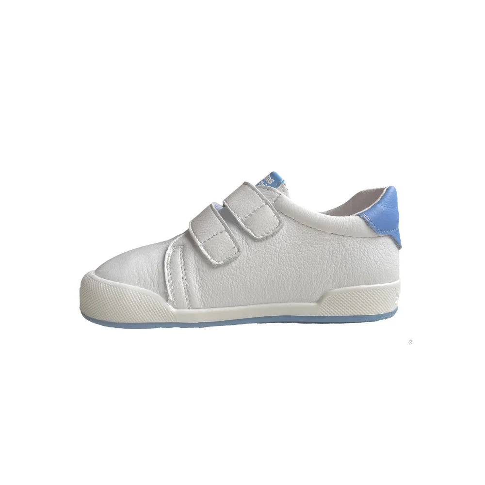 Deportivo barefoot - Londres blanco-azul - Blanditos