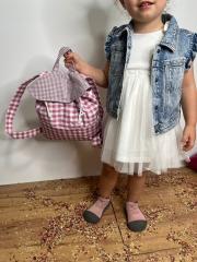 Mochila Hecha a Mano -Cuadro de Vichy