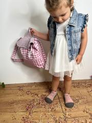 Mochila Hecha a Mano -Cuadro de Vichy