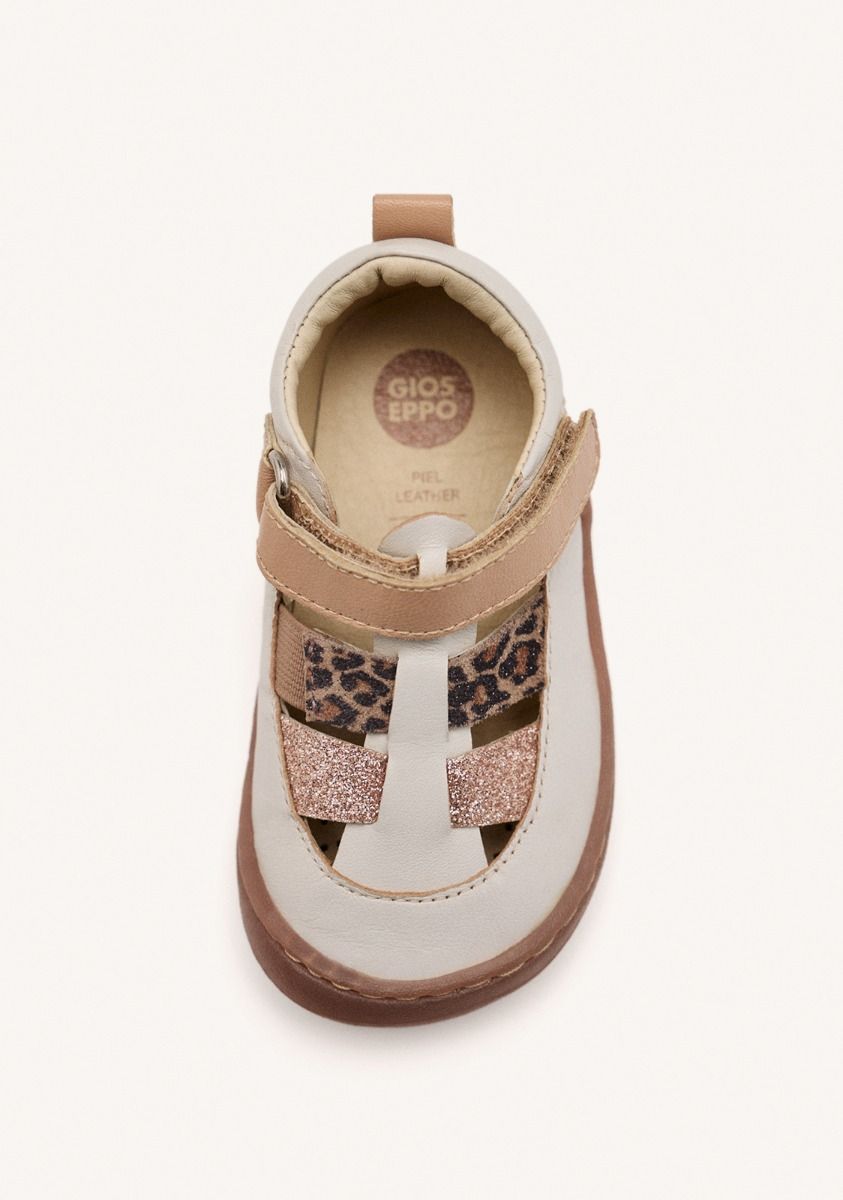 Sandalia Cangrejera- Clearfield Off-leopardo- Gioseppo
