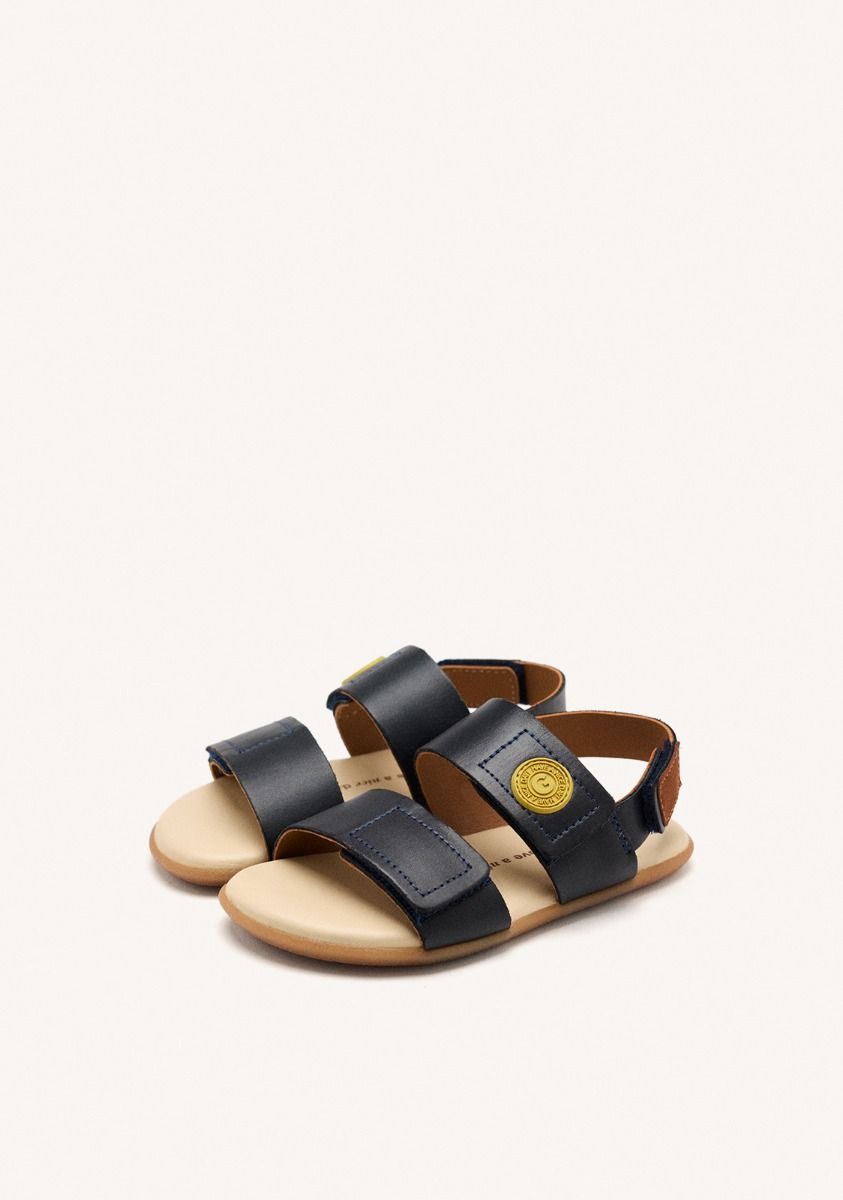 Sandalia barefoot- Lenroot marino - Gioseppo