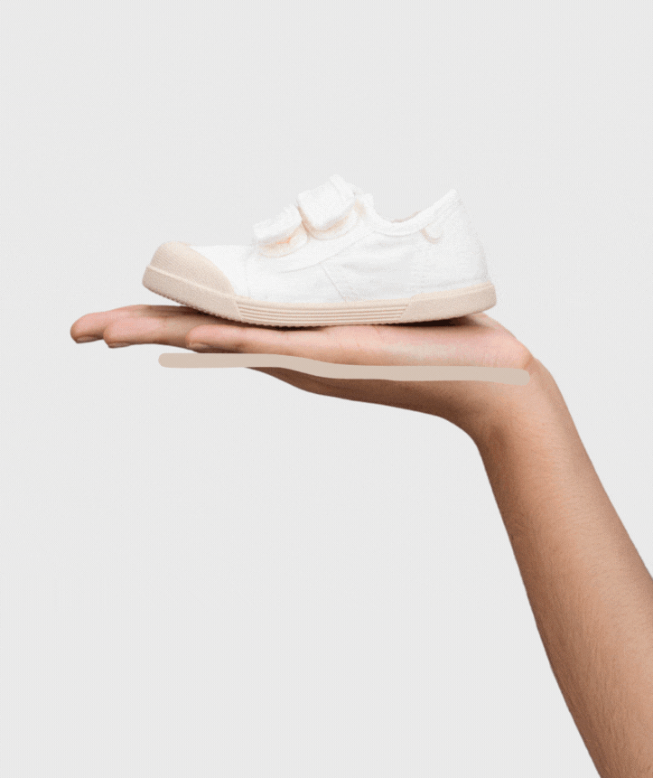 Lona Velcro Barefoot - IGOR Blanco