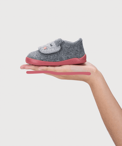 Zapatillas Respetuosas de estar en casa - Miau Frambuesa - Igor