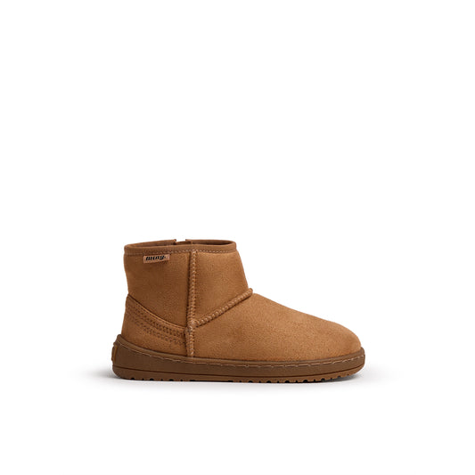 Botin forrado pelo Mustang Alaska marrón