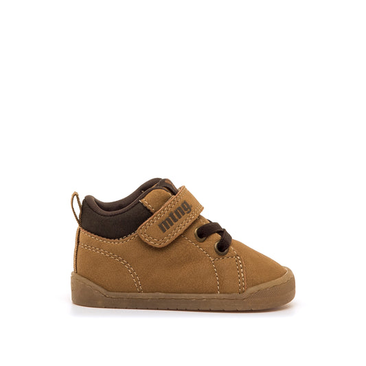 Botines barefoot Mustang free baby marrón