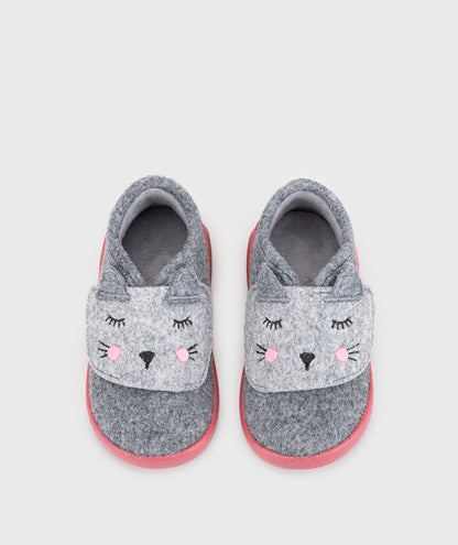 Zapatillas Respetuosas de estar en casa - Miau Frambuesa - Igor