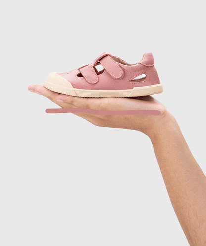 Sandalia Barefoot Piel - Rosa IGOR