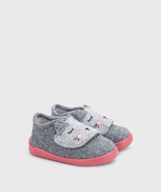 Zapatillas Respetuosas de estar en casa - Miau Frambuesa - Igor