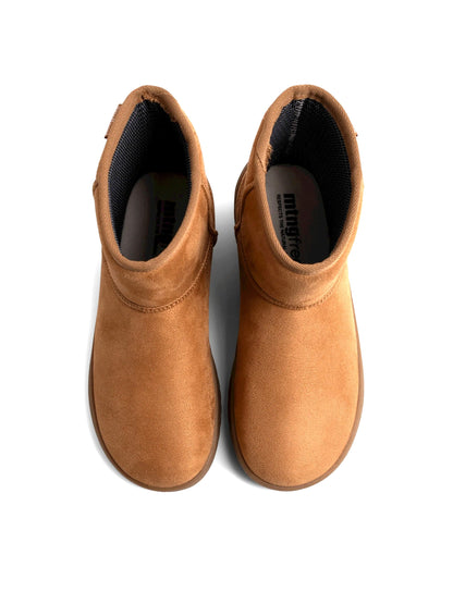 Botines barefoot de mujer Mustang Free Alask marrón nuez
