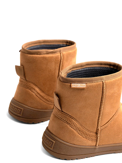 Botines barefoot de mujer Mustang Free Alask marrón nuez