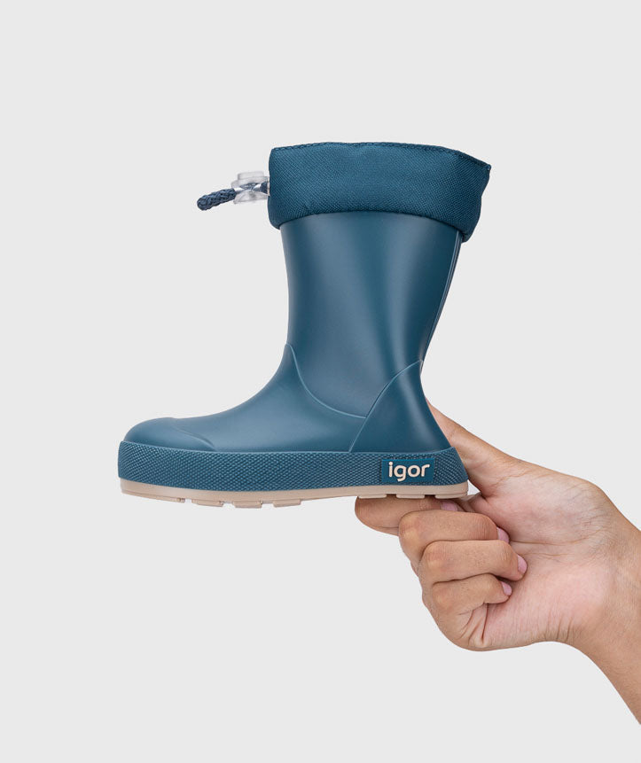 Botas de Agua Respetuosas- Yogi DK Cuello Petroleo - IGOR