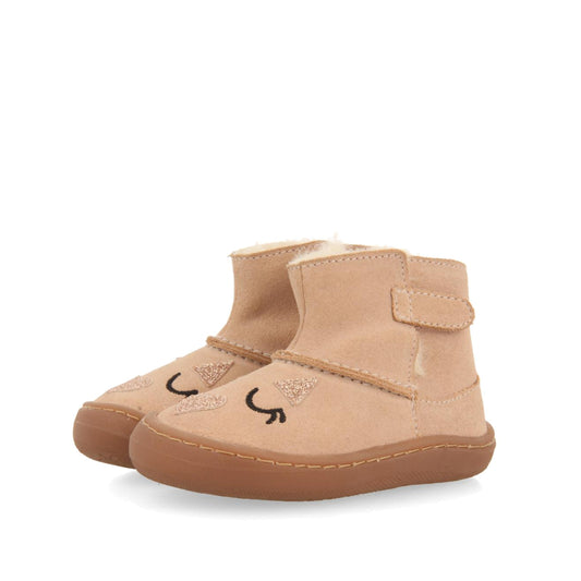 Botas Barefoot para Niña GIOSEPPO Levoca 73554 - Rosa | Calzado Respetuoso para el Crecimiento Natural