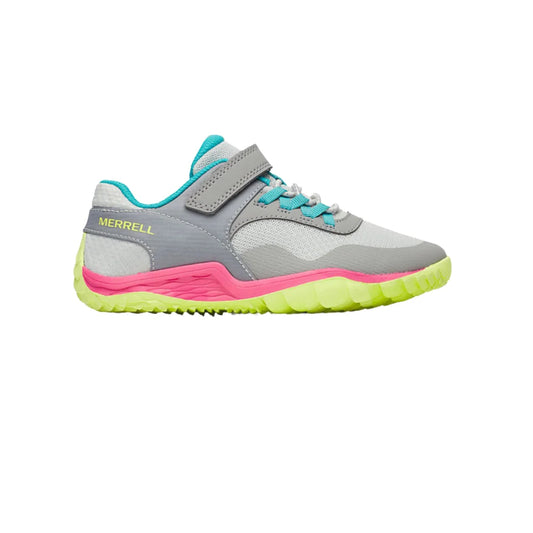 Zapatilla minimalista- Trail glove - MERRELL gris y rosa