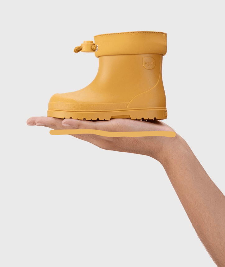 Botas de Agua Respetuosas - Mendi Amarillo - IGOR