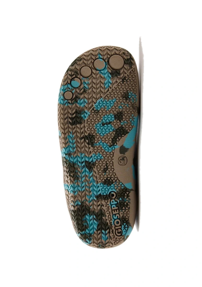 Zapatillas Barefoot Gioseppo Erith Kaki para Niño | Suela Flexible