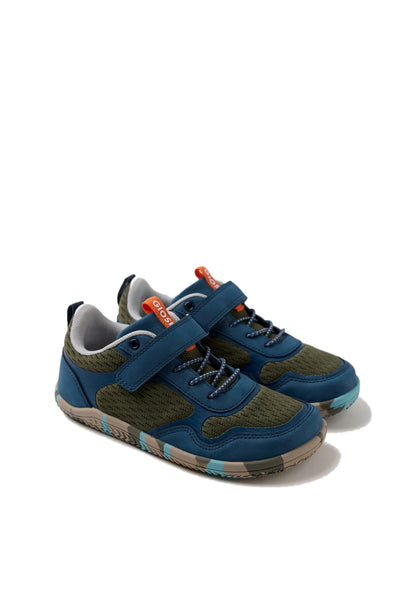 Zapatillas Barefoot Gioseppo Erith Kaki para Niño | Suela Flexible