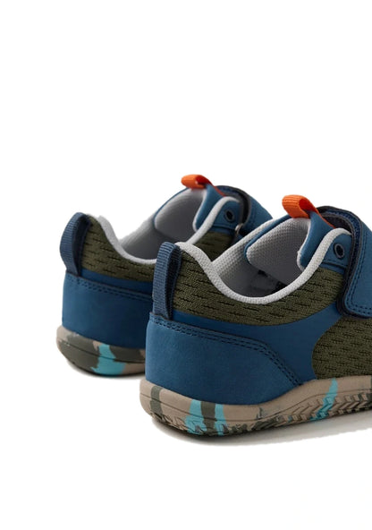 Zapatillas Barefoot Gioseppo Erith Kaki para Niño | Suela Flexible