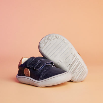 Zapatillas Infantiles Barefoot SARANAC Marino - Calzado Respetuoso Gioseppo